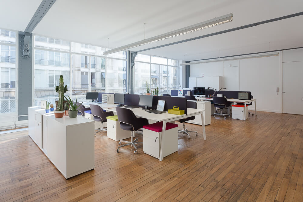 Moore  aménage les bureaux de See Concept. Photo : Fabrice Dunou