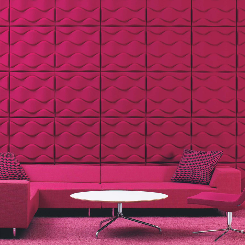 Panneau acoustique mural design SOUNDWAVE FLO OFFECCT - Revendeur