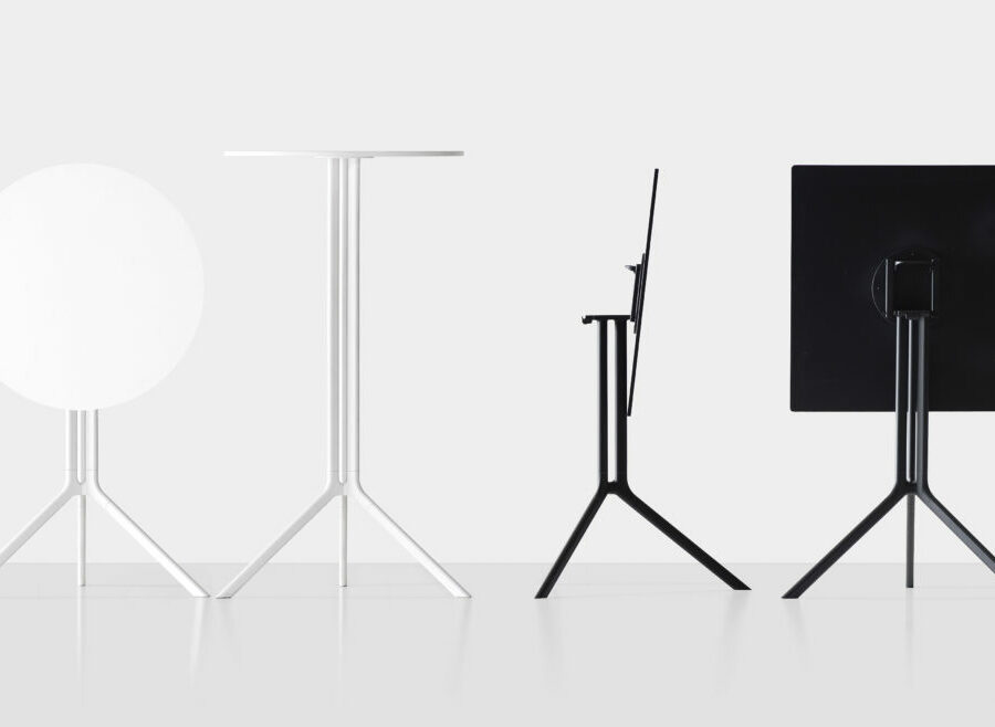 TABLE PLIANTE POULE - KRISTALIA, Mobilier Design Hôtel & Retail (2)