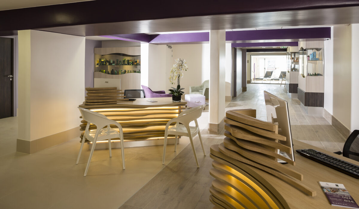 THALAZUR - Aménagement d'un hôtel, espace d'accueil, espaces réunions - ANTIBES (10)