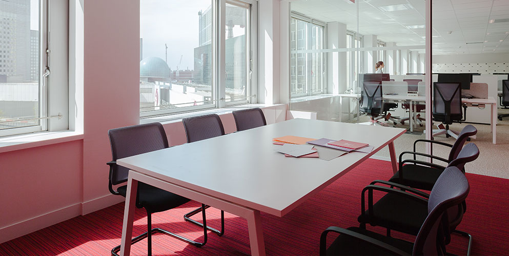 salle de réunion, solution acoustique, aménagement grande entreprise - PWC, La Défense