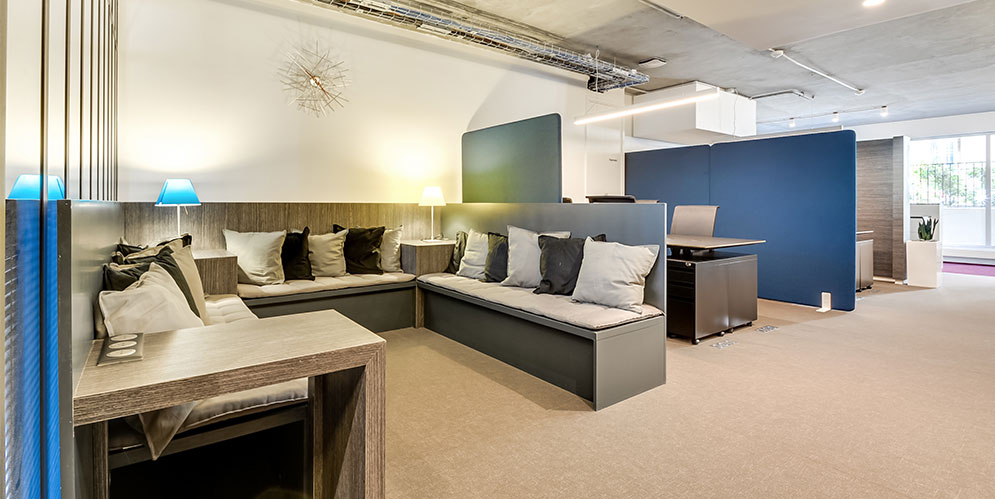 salle de réunion, mobilier de bureau, esprit loft new-yorkais - Saegus, Paris