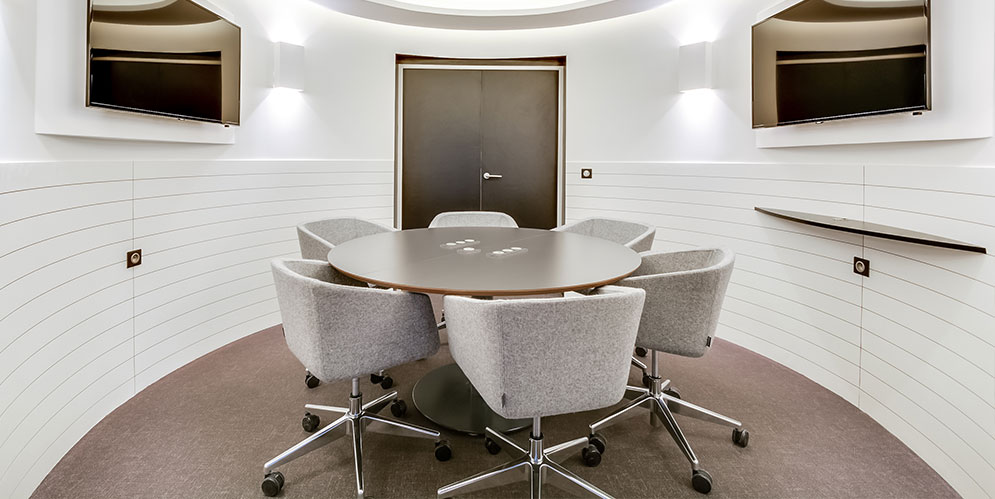 salle de réunion, solution acoustique - Saegus, Paris