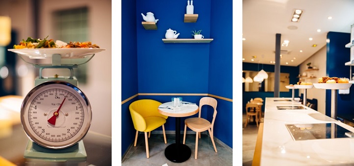 Aménagement mobilier restaurant, table restaurant, chaise restaurant - Réalisation SIMON LEMON - Paris 9