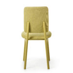 Chaise Gisa Bross jaune