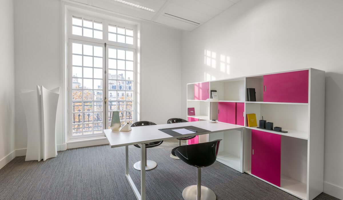 SWISS LIFE - Aménagement open space, bureau de direction, cafétéria salle de réunion - PARIS (75) (6)
