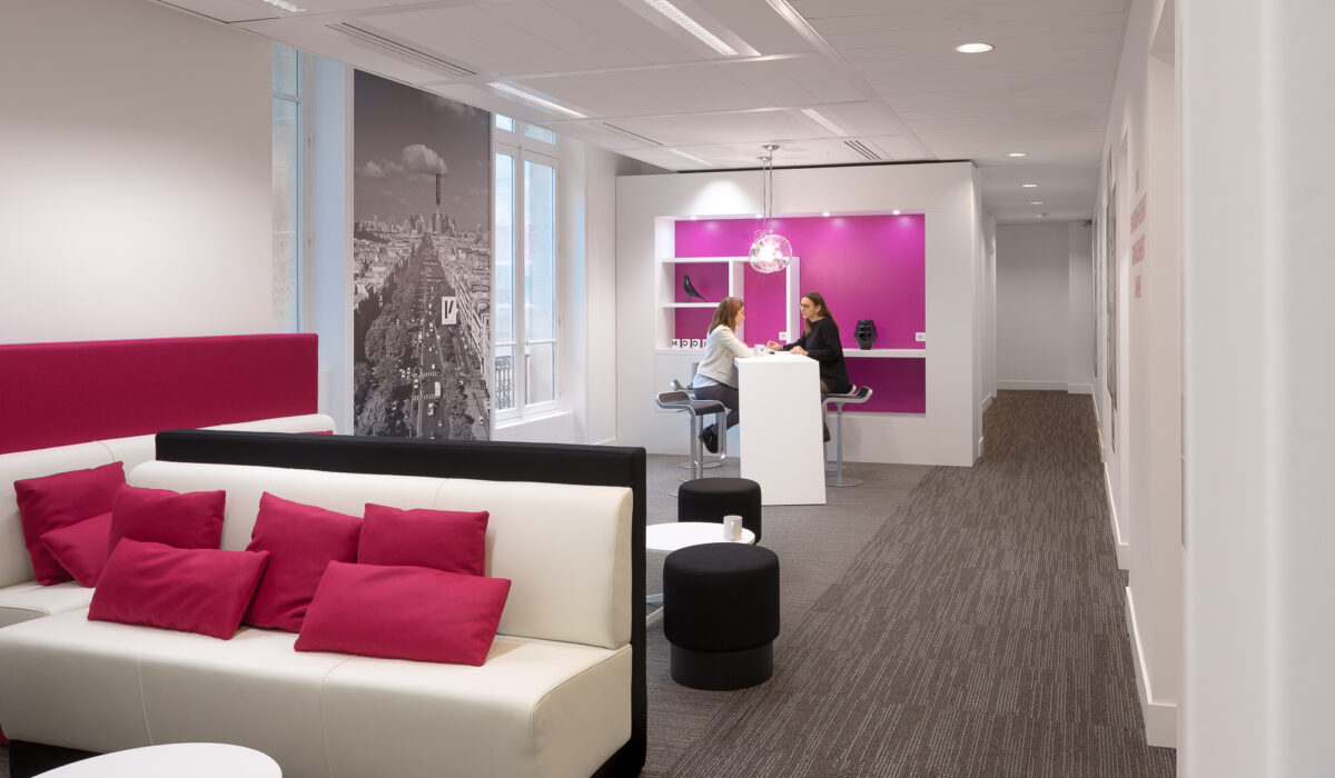 SWISS LIFE - Aménagement open space, bureau de direction, cafétéria salle de réunion - PARIS (75) (3)
