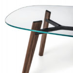 Table Beleos Bross verre