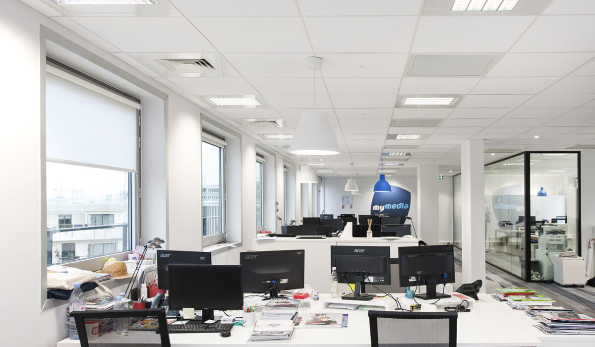 MY MEDIA - Aménagement salle de réunion, espace lounge, bureaux connectés  - Hauts-de-Seine (92) (9)