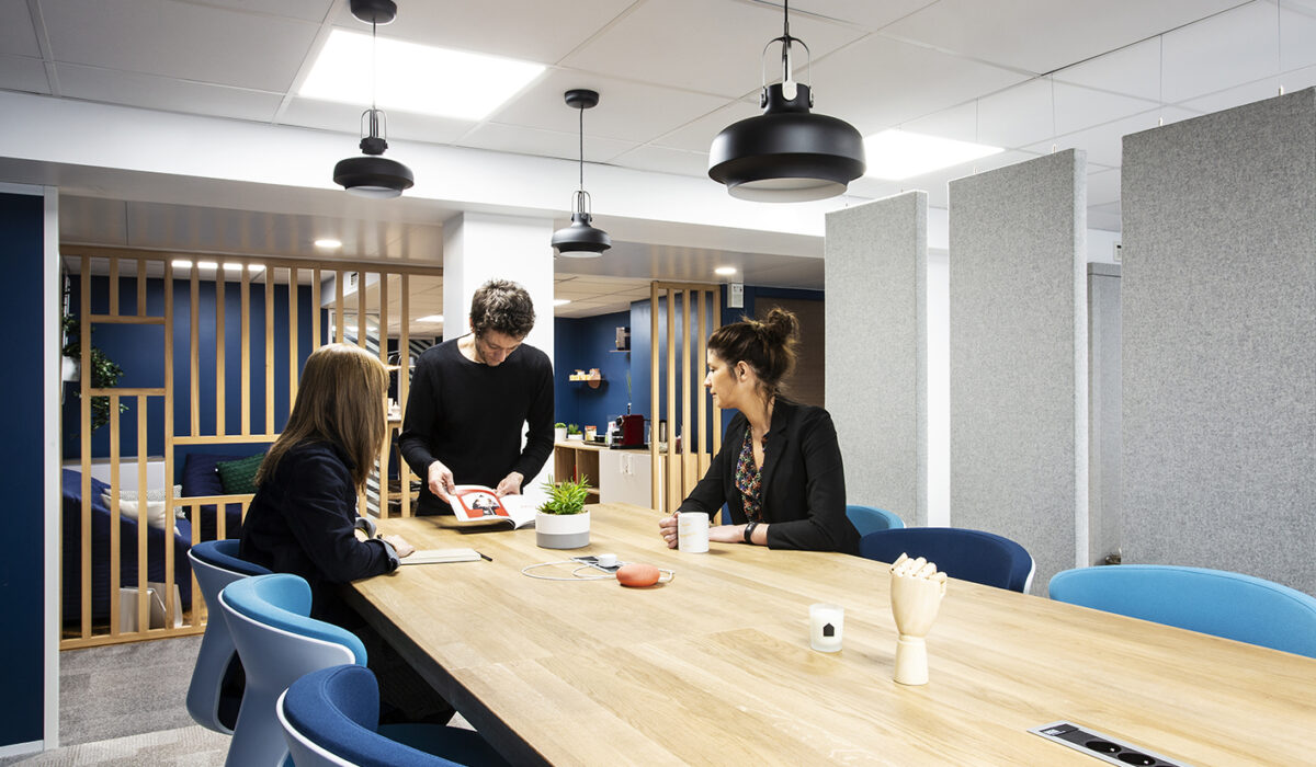 Cloison Moore Acoustic, Suspensions Copenhagen, Table haute Revol