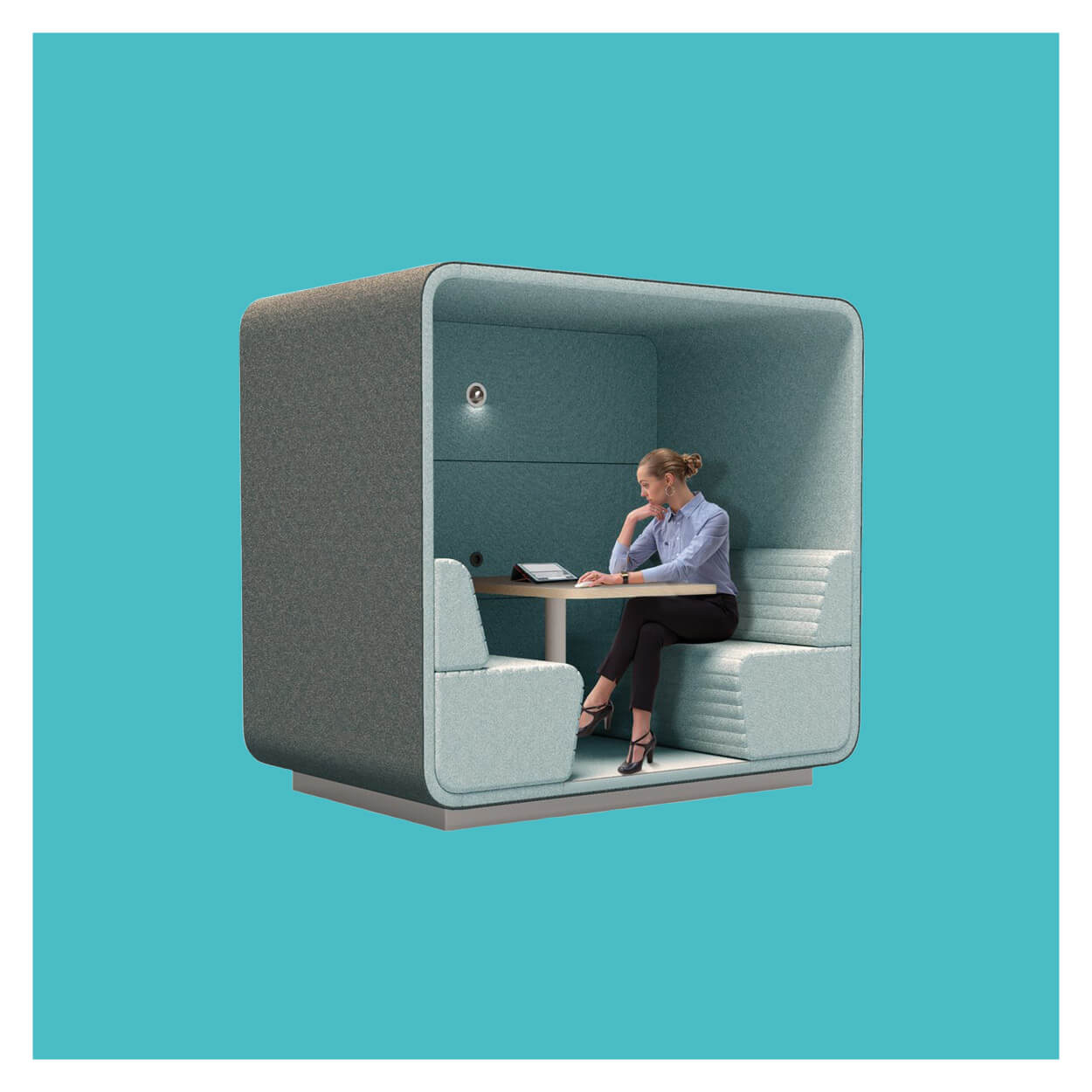 Cabin booth conceptual furniture