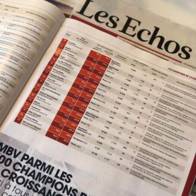 Les Echos classement entreprises en forte croissance