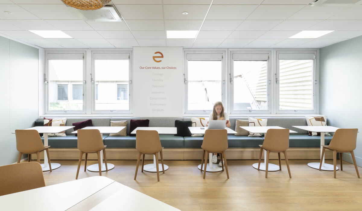 ECHOSENS - Aménagement open space, salle de réunion, cafétéria - PARIS (75) (10)