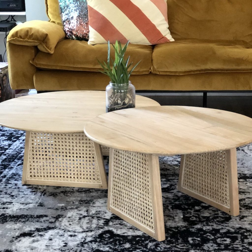 Table basse – WEBBING COFFEE TABLE – HK LIVING