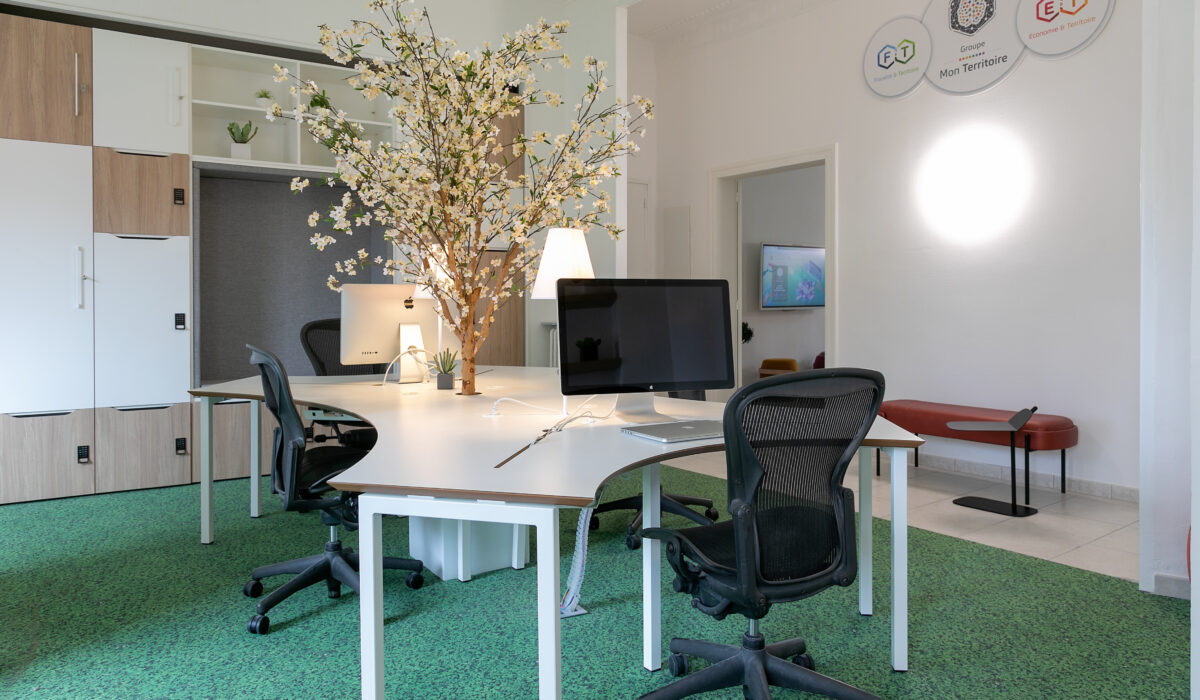 MON TERRITOIRE - Aménagement de bureaux en flex office  - MONTPELLIER (3)