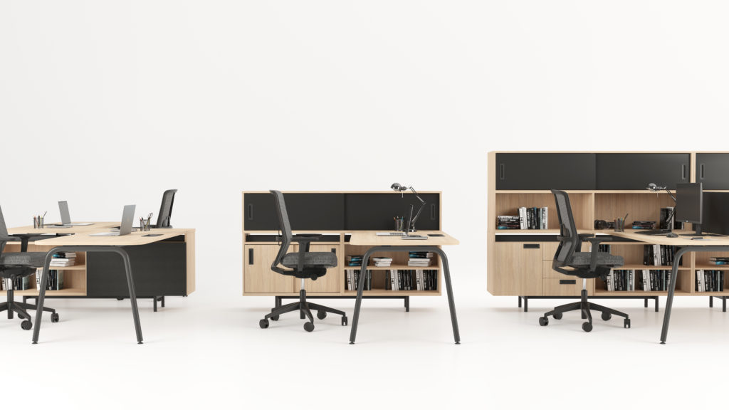 desks ROUND features task chairs SURF HQ (7)