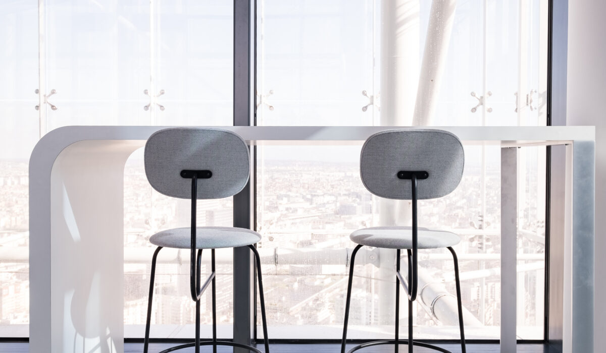 SAINT-GOBAIN - Aménagement d'espace collaboratif, cafétéria, zone d'accueil -  Hauts-de-Seine (92) (8)