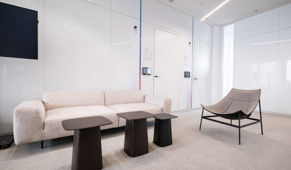 SAINT-GOBAIN - Aménagement d'espace collaboratif, cafétéria, zone d'accueil -  Hauts-de-Seine (92) (15)