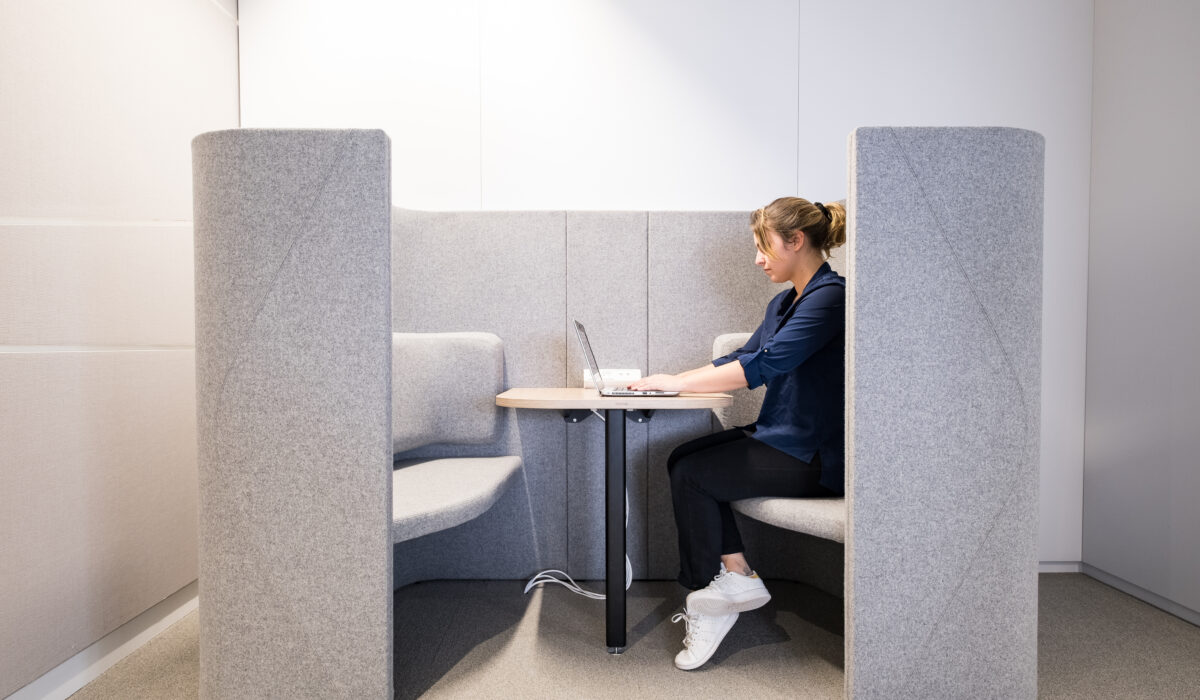 SAINT-GOBAIN - Aménagement d'espace collaboratif, cafétéria, zone d'accueil -  Hauts-de-Seine (92) (16)