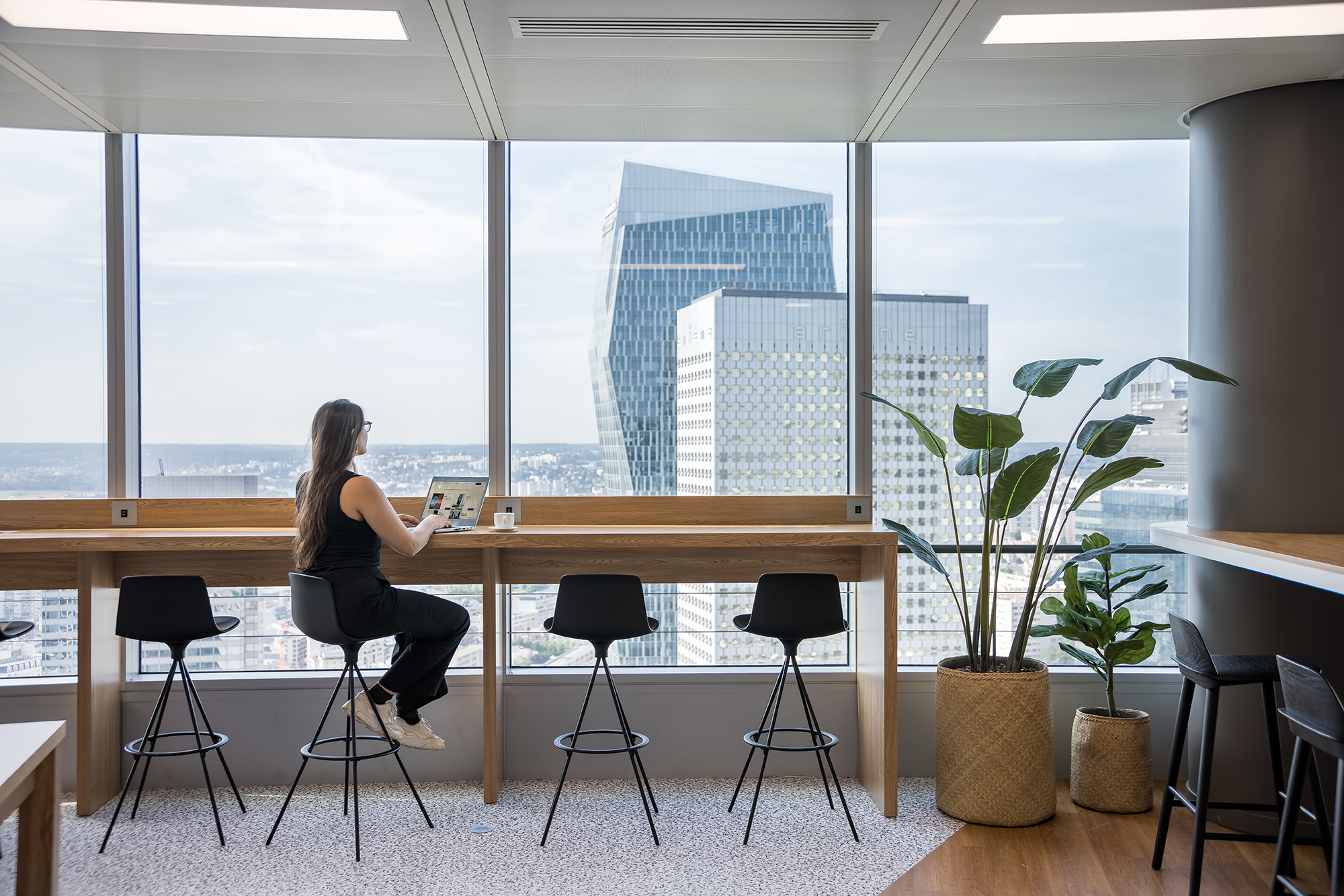 AMÉNAGEMENT DES ESPACES EN OPEN-SPACES, DE DÉTENTE ET DES SALLES DE RÉUNION - PARIS, LA DÉFENSE (1)