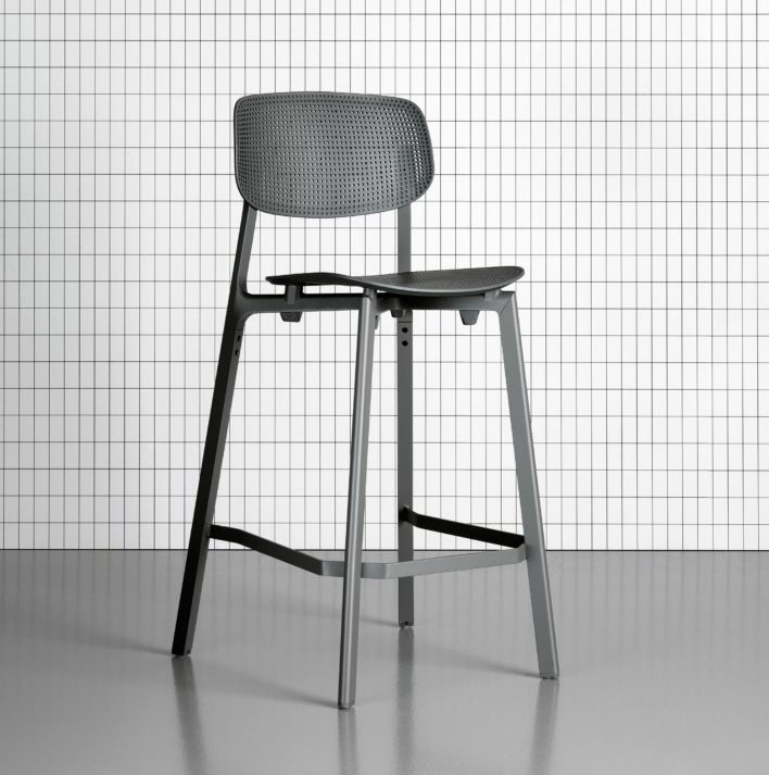 TABOURET HAUT – COLANDER – KRISTALIA