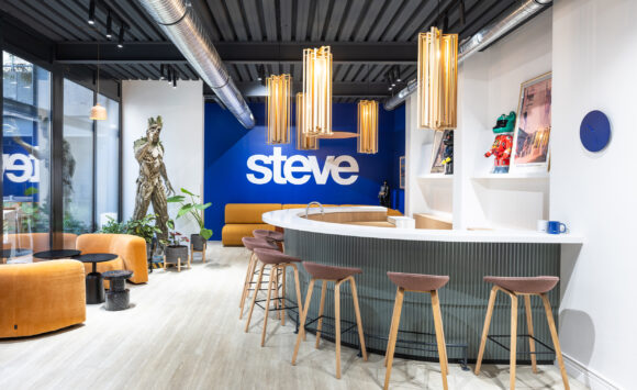 STEVE - Aménagement du lieu en open-space, en salles de réunion et espaces de détente - Paris 11ème - Steve
