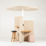 SOLUTION ACOUSTIQUE VERSION POSTE DE TRAVAIL BY BUZZISPACE – BUZZIBRELLA