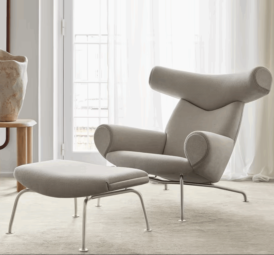 Fauteuil Ox Wegner - Fredericia, Mobilier tertiaire lounge & hospitality (2)