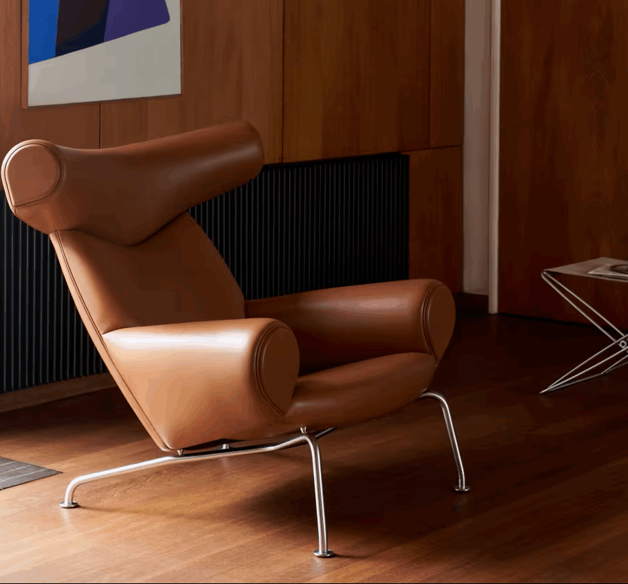 Fauteuil Ox Wegner - Fredericia, Mobilier tertiaire lounge & hospitality (1)