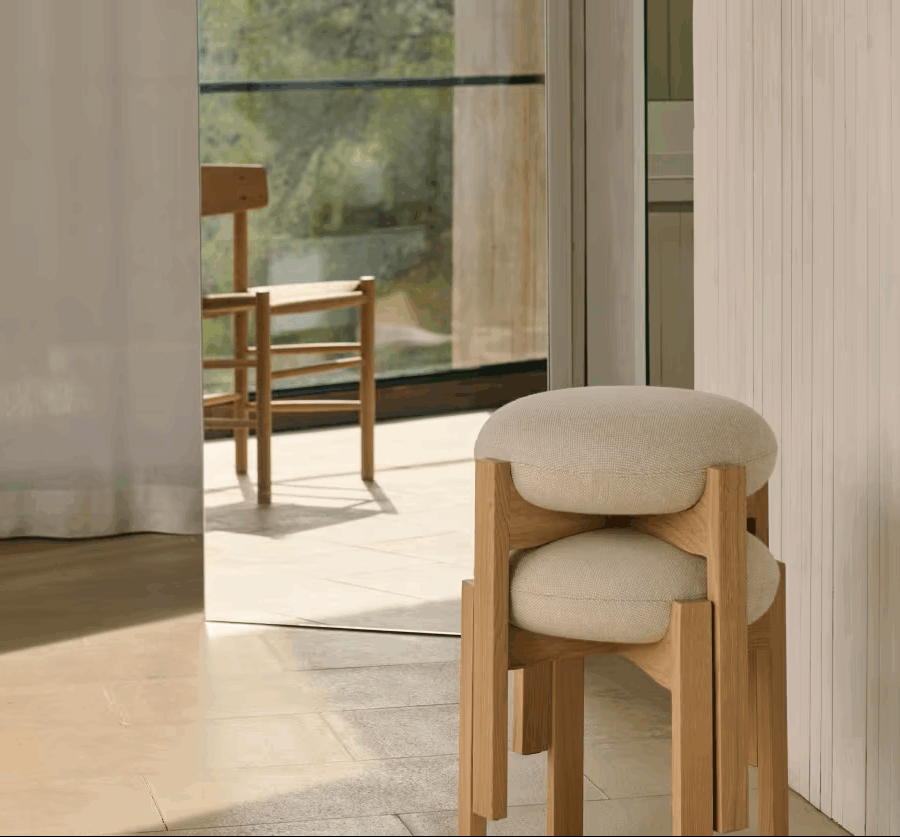 Tabouret Pioneer - Fredericia, Tabourets & poufs (1)