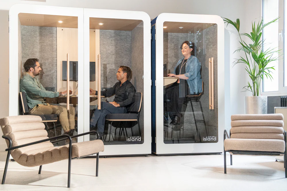 Work with island - Mobilier Design X Moore Paris