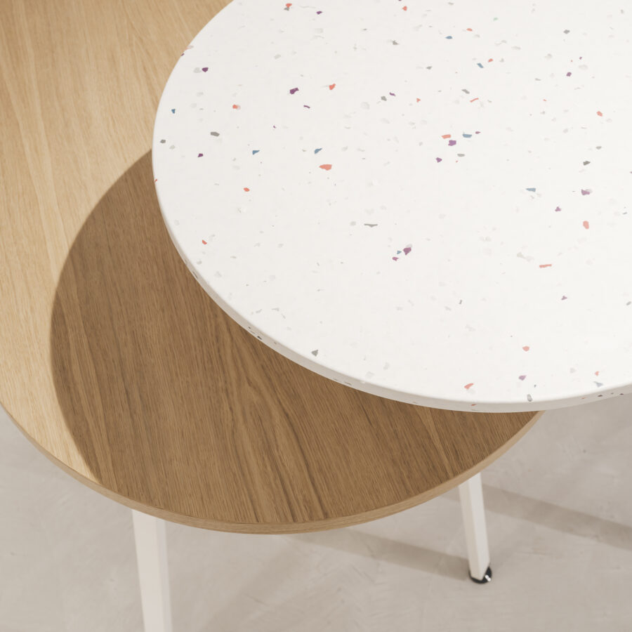 collection MOORE table Double Cla zoom plateaux