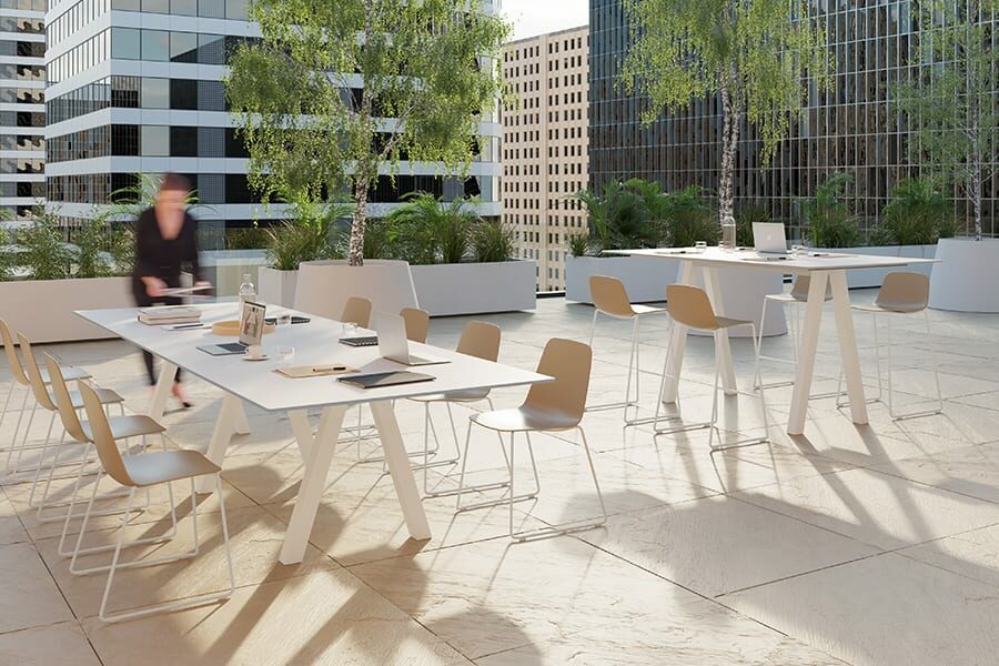 Table trestle - Viccarbe, Tables de réunion & tables projets (4)