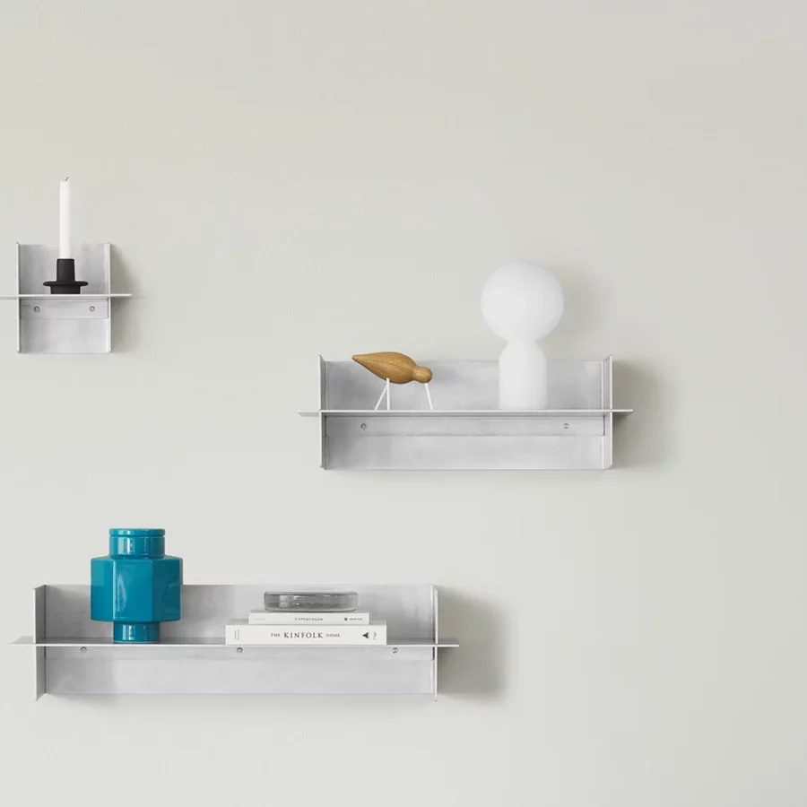 Alu Shelf – Étagère design en aluminium - Normann copenhagen, Accessoires de bureau design (1)
