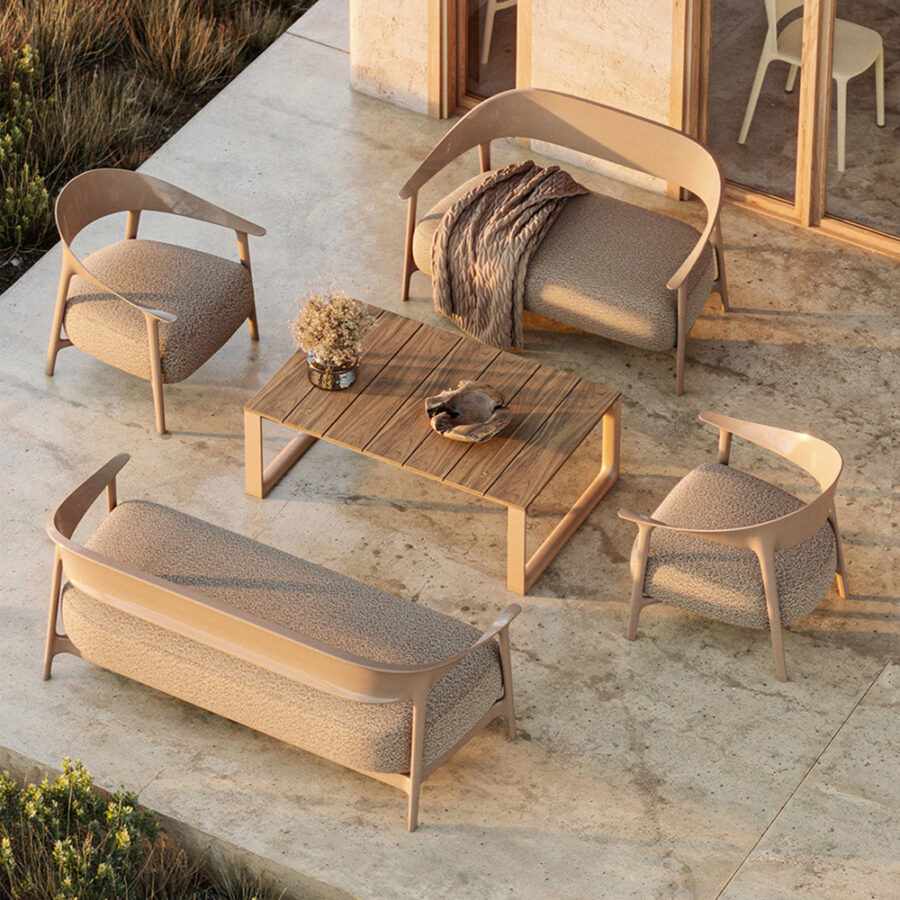 FAUTEUIL LOUNGE AFRICA - VONDOM, Mobilier Design Hôtel & Retail (2)