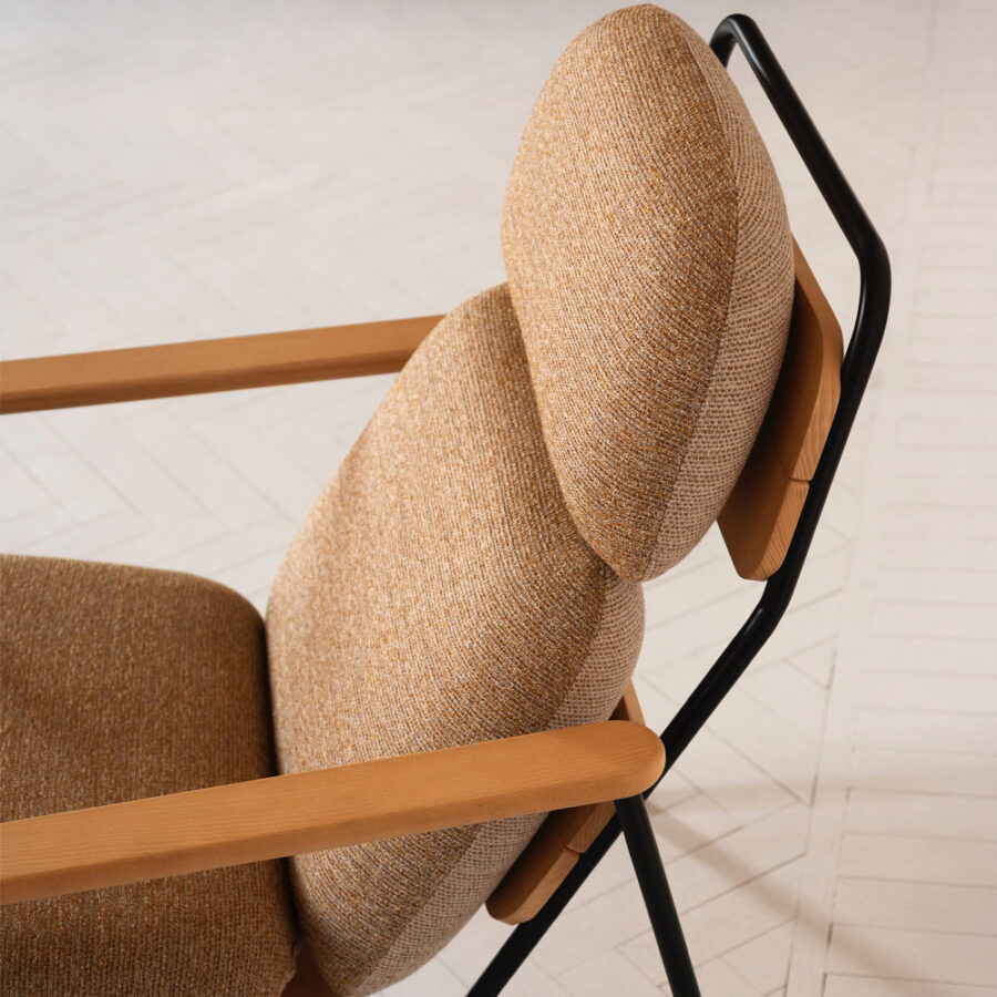 FAUTEUIL LOUNGE EERA - BROSS DESIGN, Mobilier Design Hôtel & Retail (4)