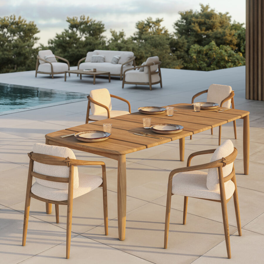 TABLE FUSTA - VONDOM,  (1)