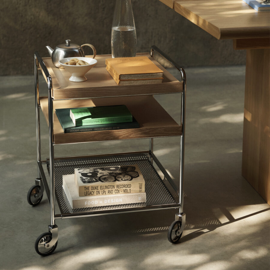DESSERTE ALIMA NDS2 SUR ROULETTES - ANDTRADITION, Mobilier de rangement (1)
