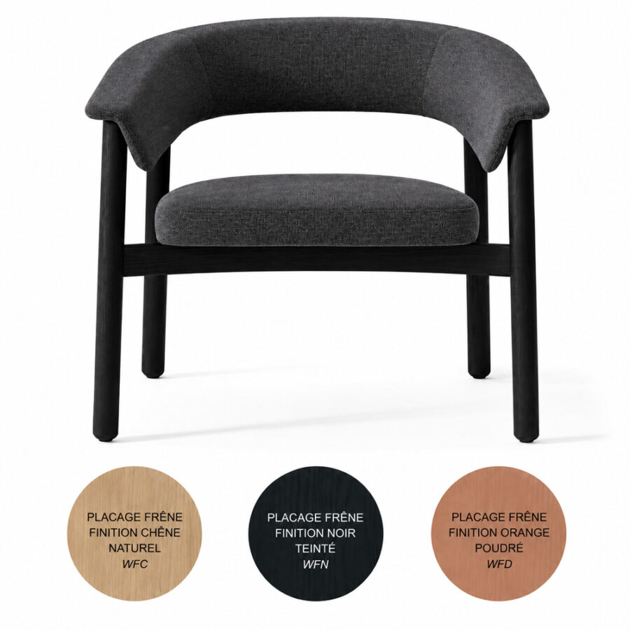 FAUTEUIL LOUNGE LASH BOIS MASSIF - Frezza, Chaises & Fauteuils (4)