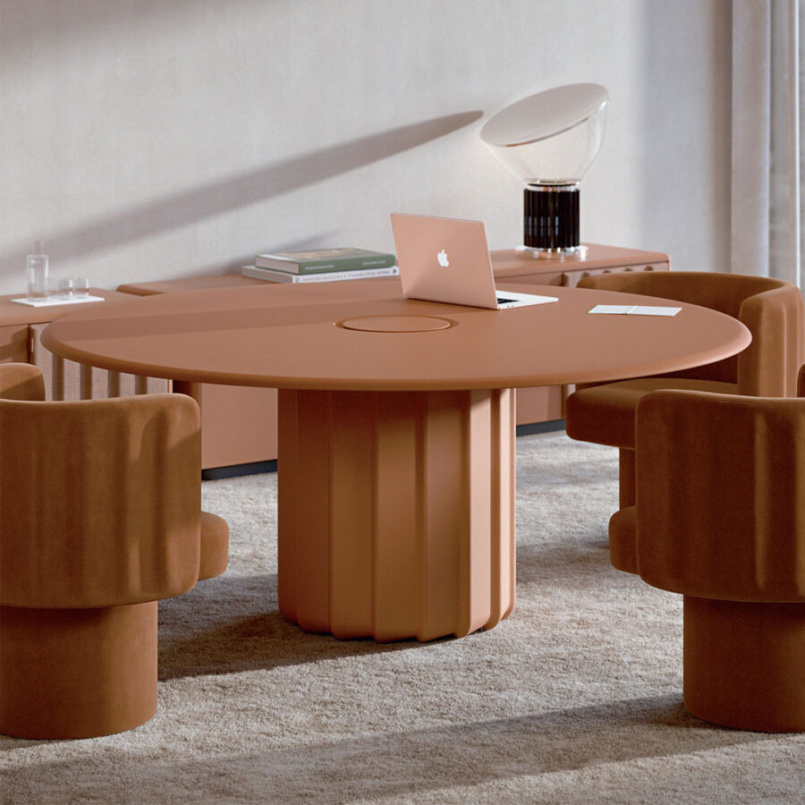 TABLE RONDE SABREE ELECTRIFIABLE - Frezza, Mobilier Design Hôtel & Retail (2)