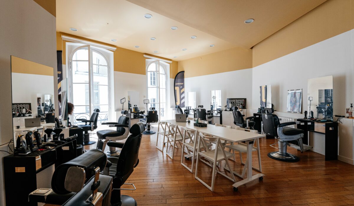 O&rsquo;BARBERSHOP - Aménagement d’un espace professionnel de formation, showroom et bureaux - Paris 2 (6)